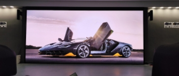 P1.25COB display project of an automotive R & D center in Guangzhou